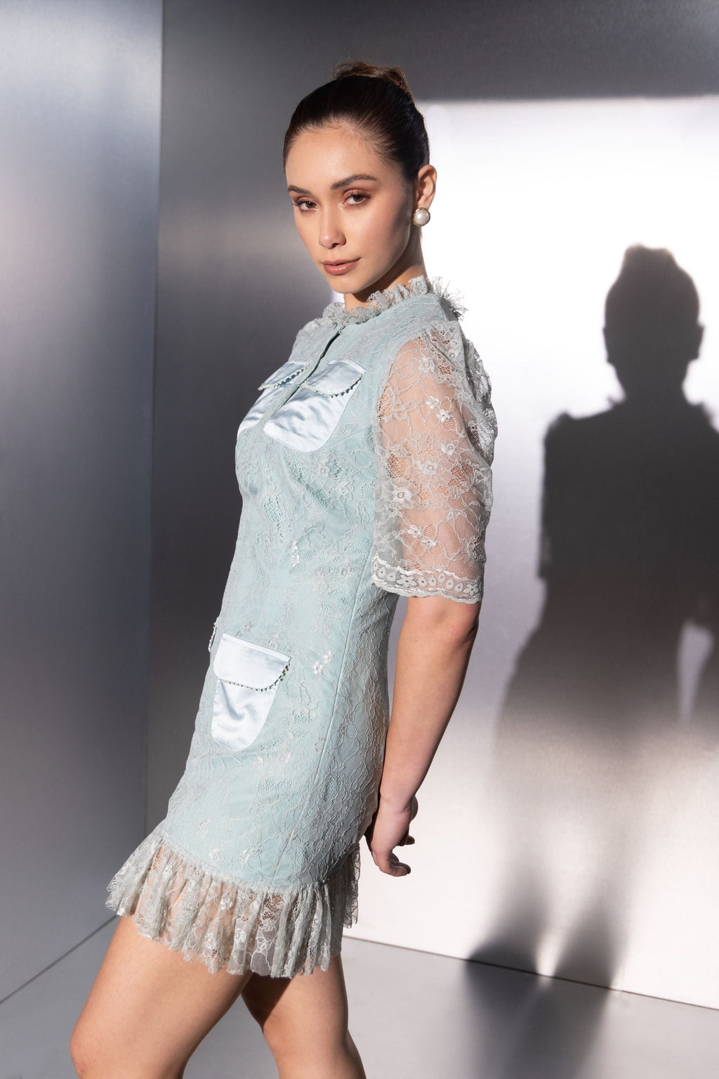 Ice bloom dress