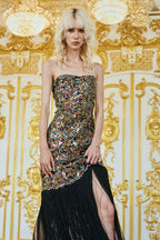 Multicolour Sequin Fringe Dress