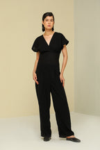 BLACK HIGH WAISTED JUMPSUIT