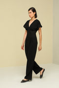 BLACK HIGH WAISTED JUMPSUIT