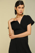 BLACK HIGH WAISTED JUMPSUIT