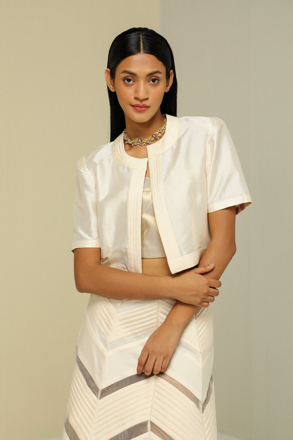 CROP JACKET