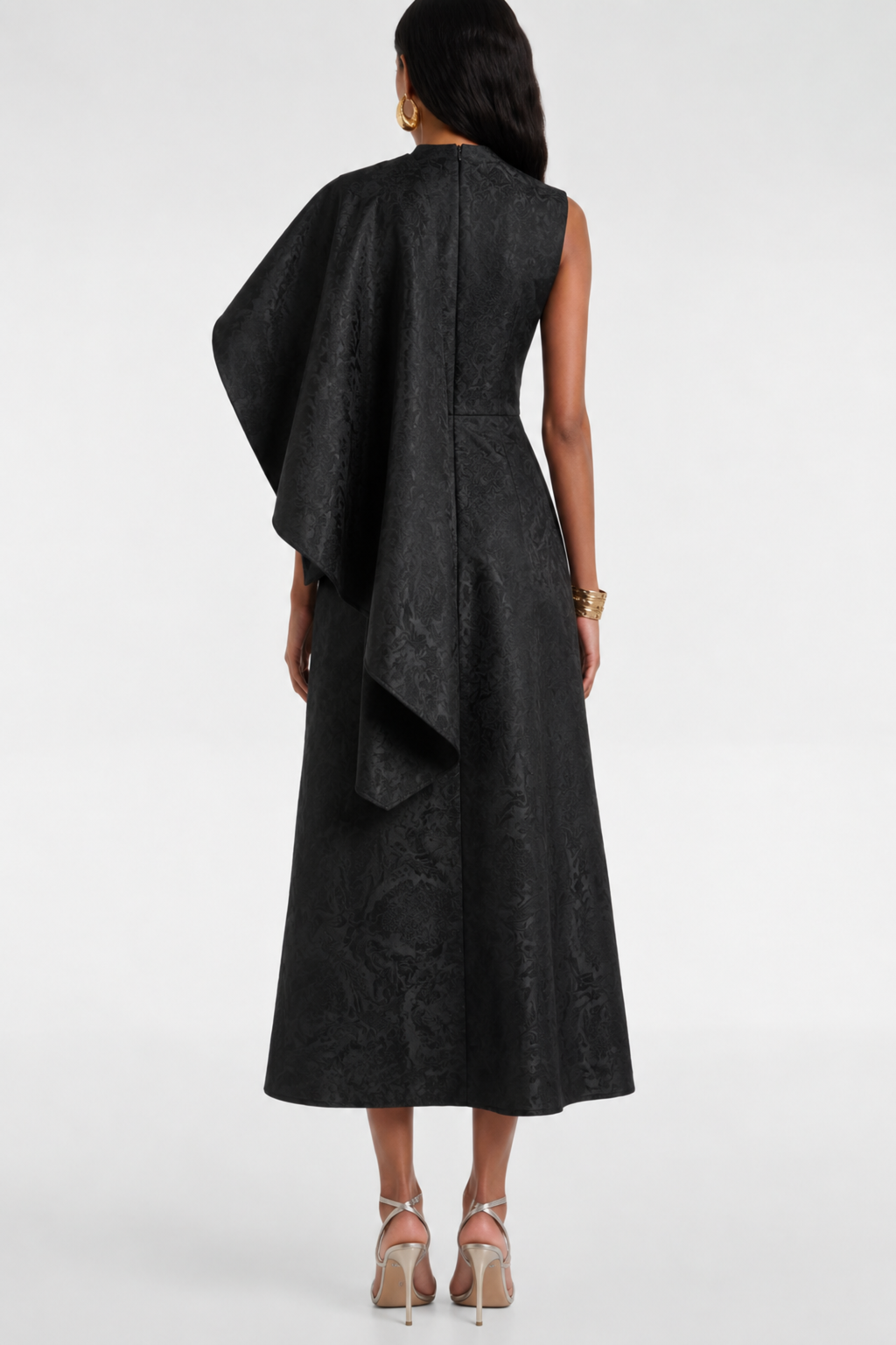 Raven Cascade Dress