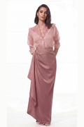 Blush Veil Co-ord Set