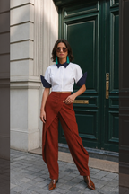Rust Arc Pants Set