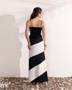 Monochrome Maxi Dress