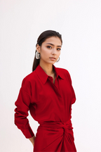 Rouge Shirt Set