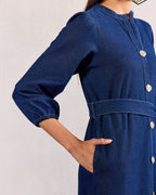 Denim Maxi Dress