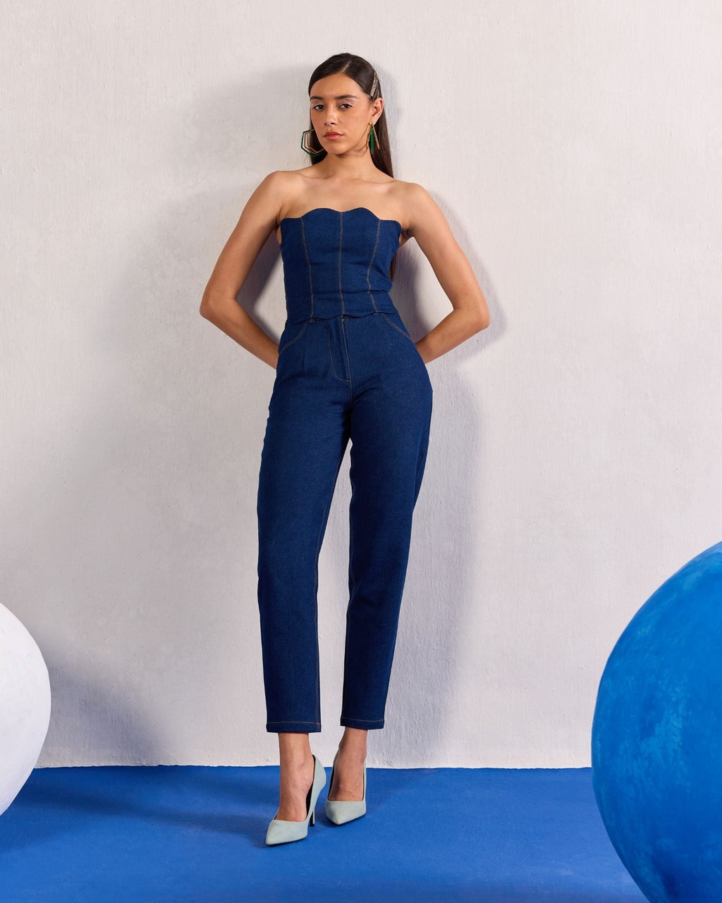 Denim Co-ord Set