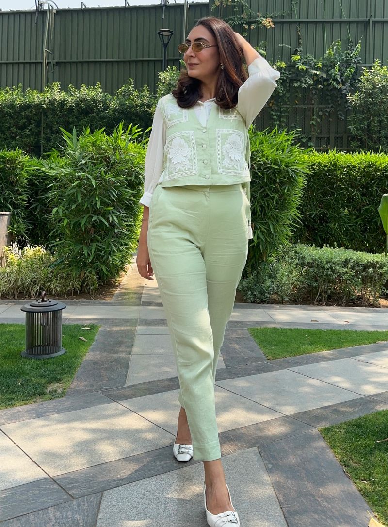 Genie Co-ord Set (Matcha)