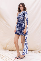 Esme Scarf Drape Dress