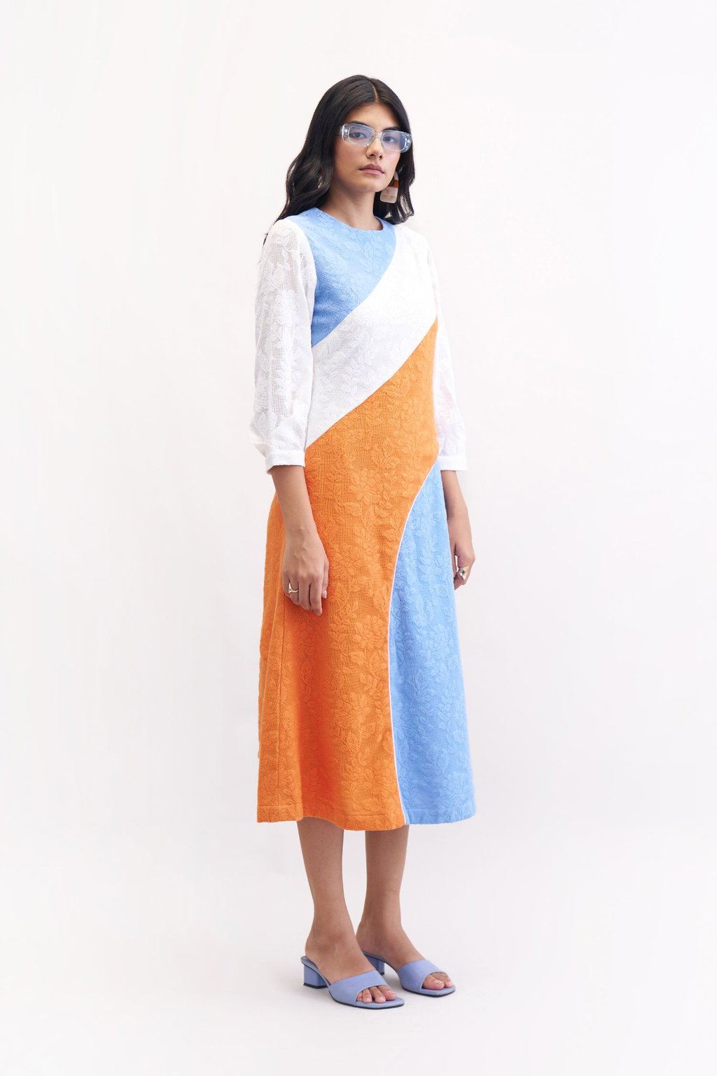 Jane Dress Colorblock