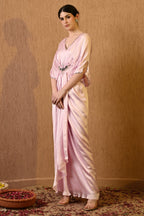 Pink Kaftan Dress By Sunanta Madaan