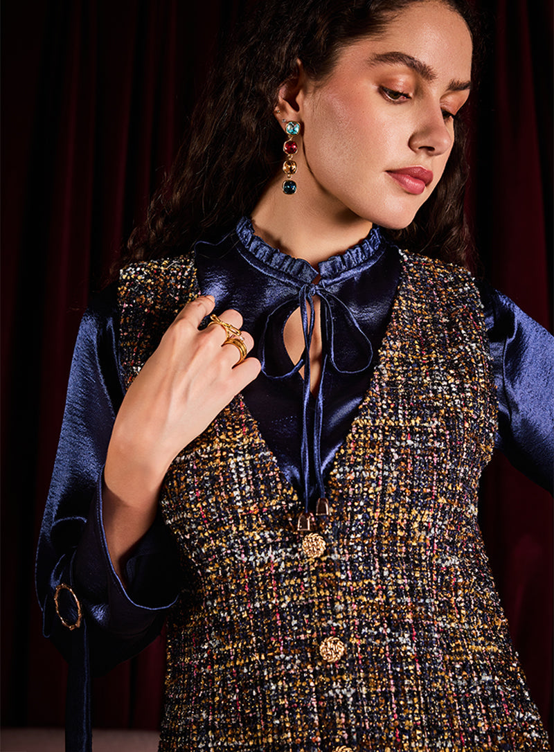 Glideon Dress (Sapphire)