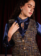 Glideon Dress (Sapphire)