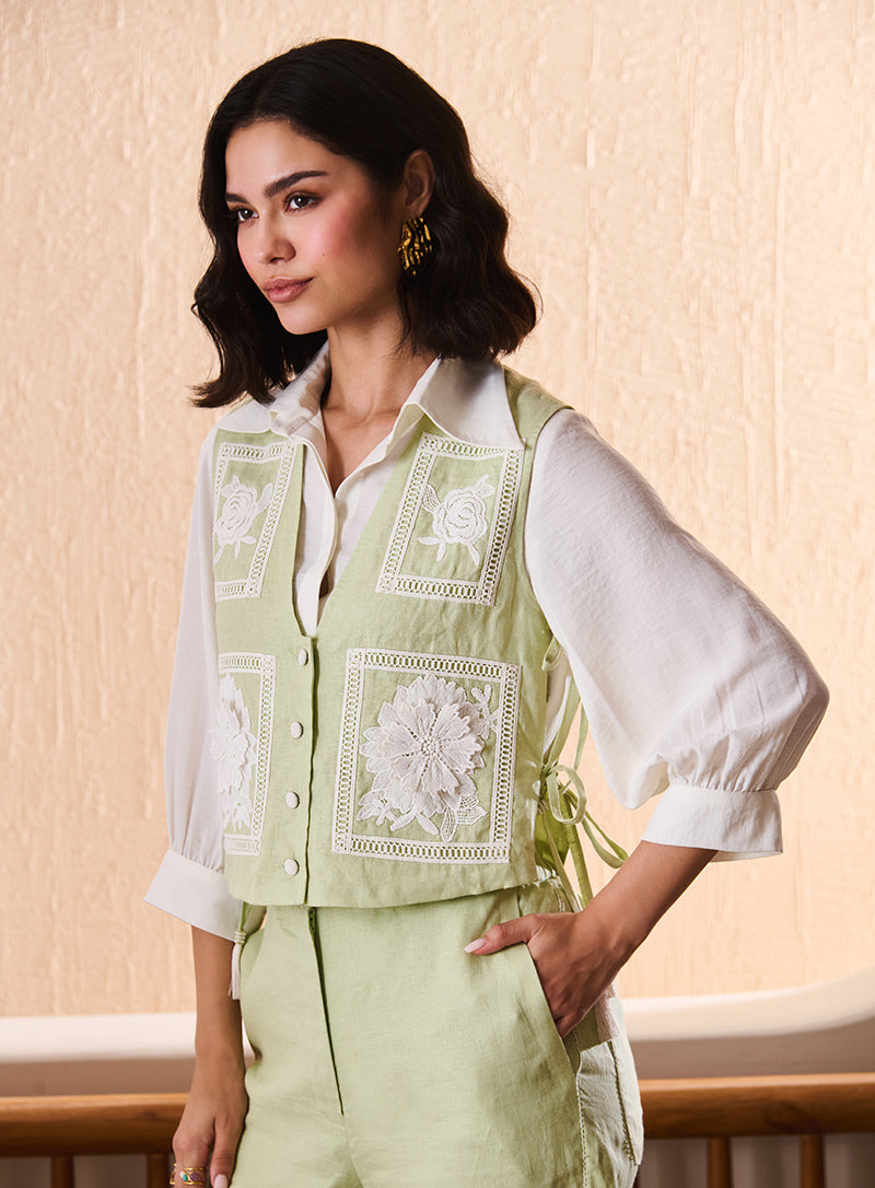 Genie Co-ord Set (Matcha)