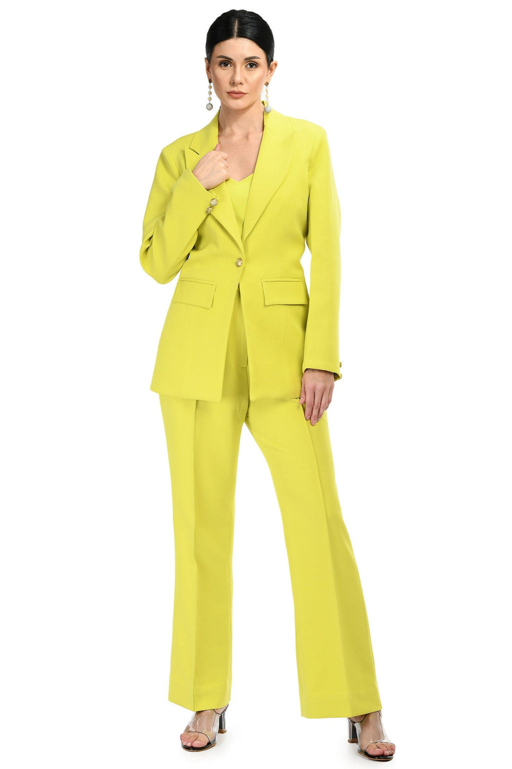 Neon Color Blazer Set for Women