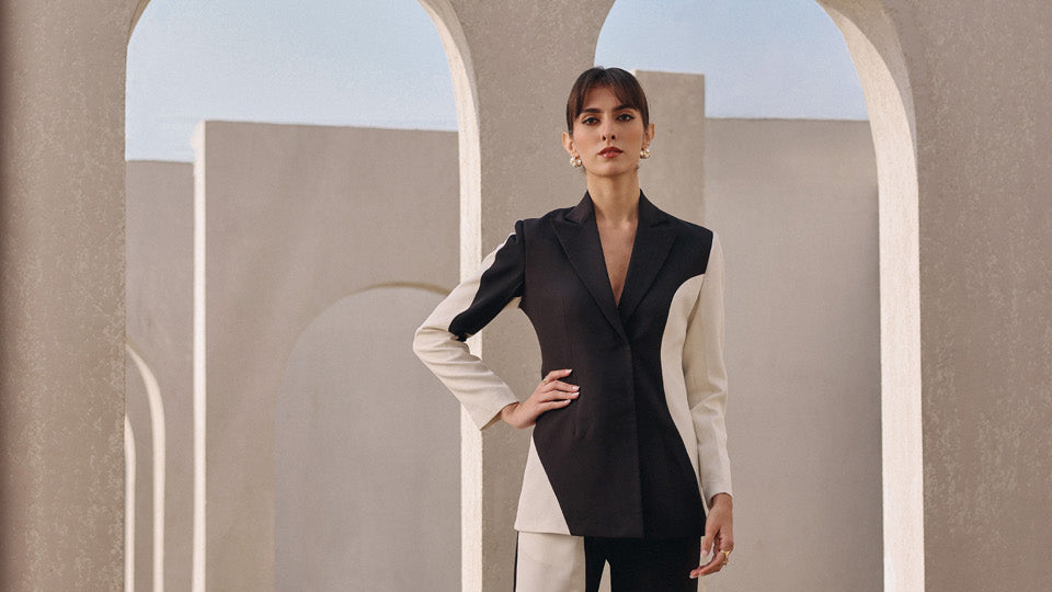 Checkmate Blazer Set