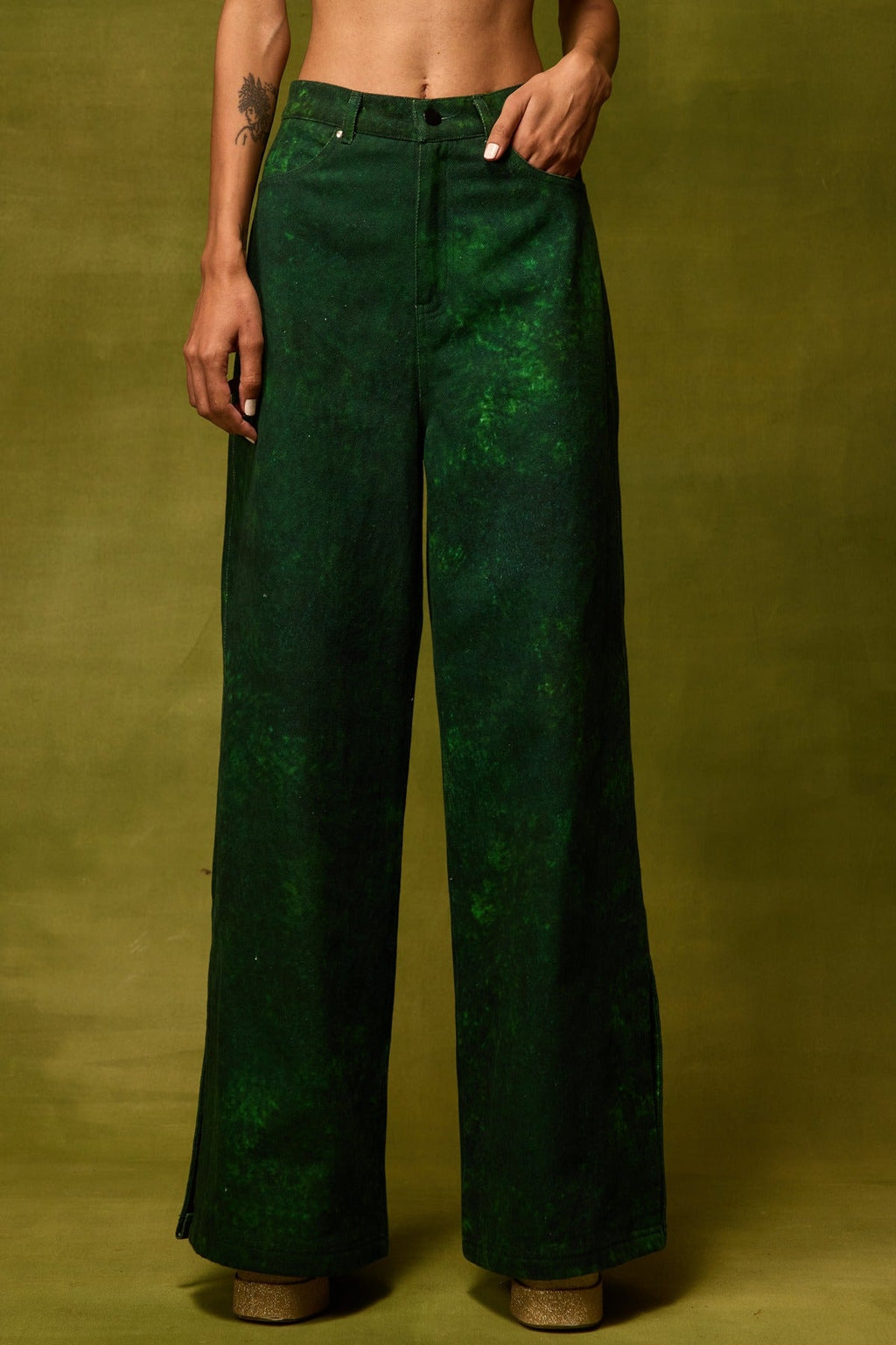 Jinita Sheth x Emerald Muse Jacket Co-ord Set