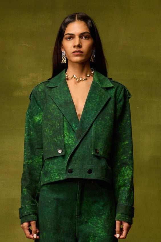Jinita Sheth x Emerald Muse Jacket Co-ord Set
