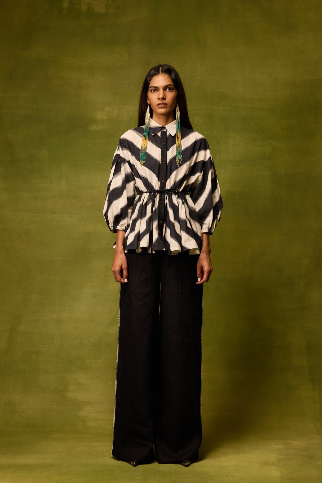 Sharnamli x Vienna Stripe Top Co-ord Set