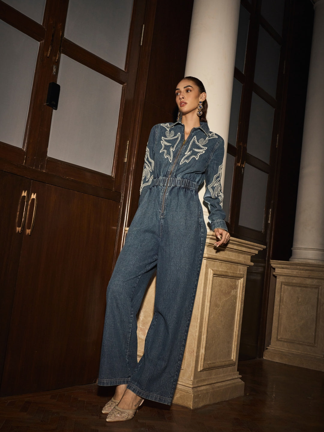 Lisa Denim Jumpsuit