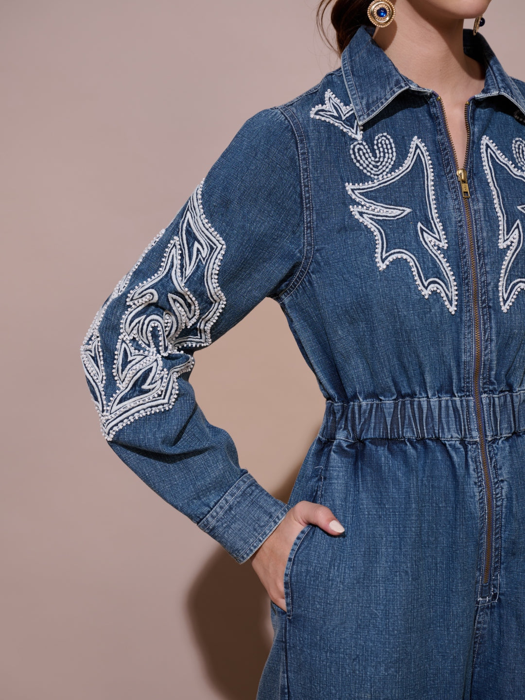 Lisa Denim Jumpsuit