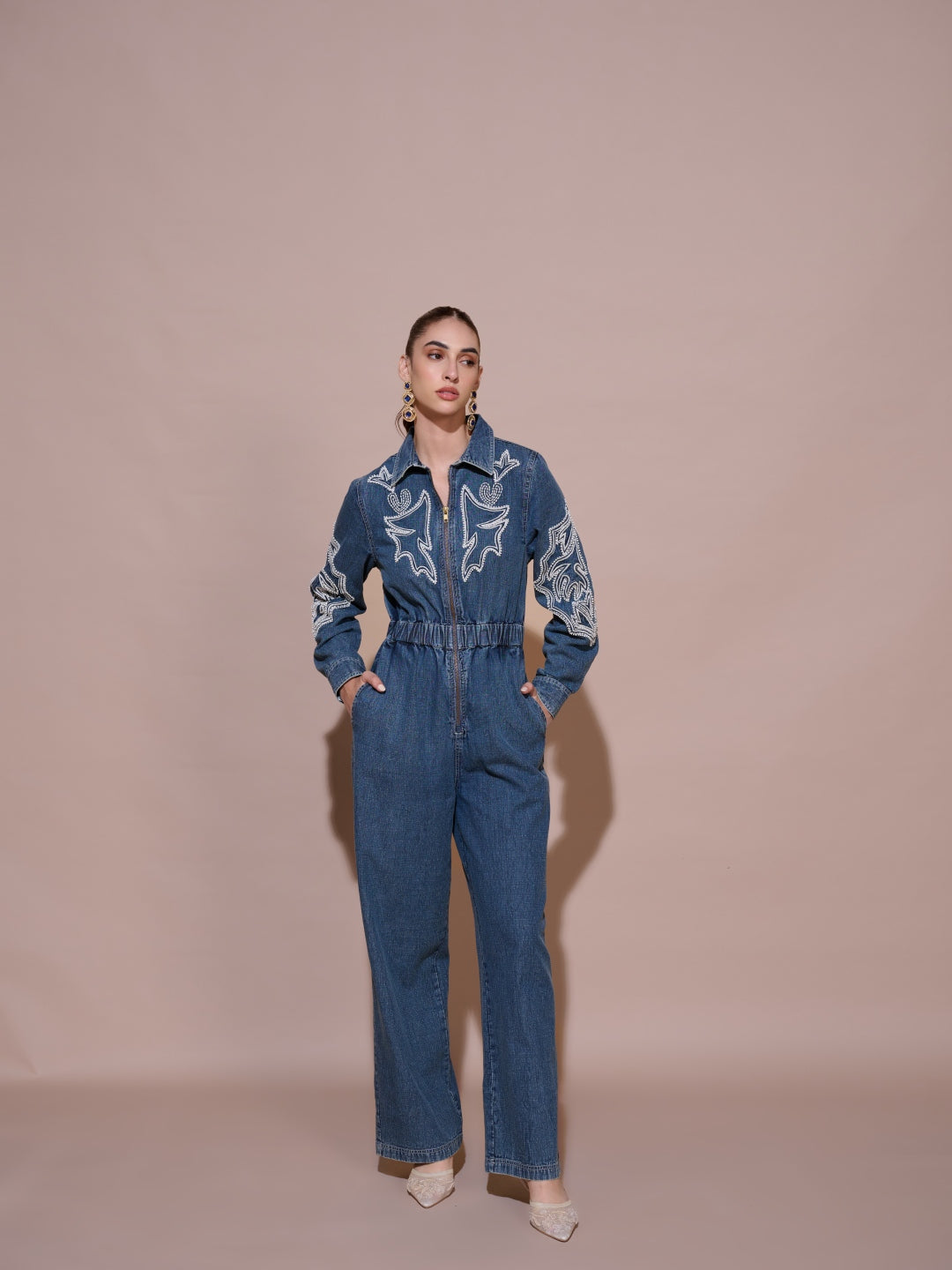Lisa Denim Jumpsuit
