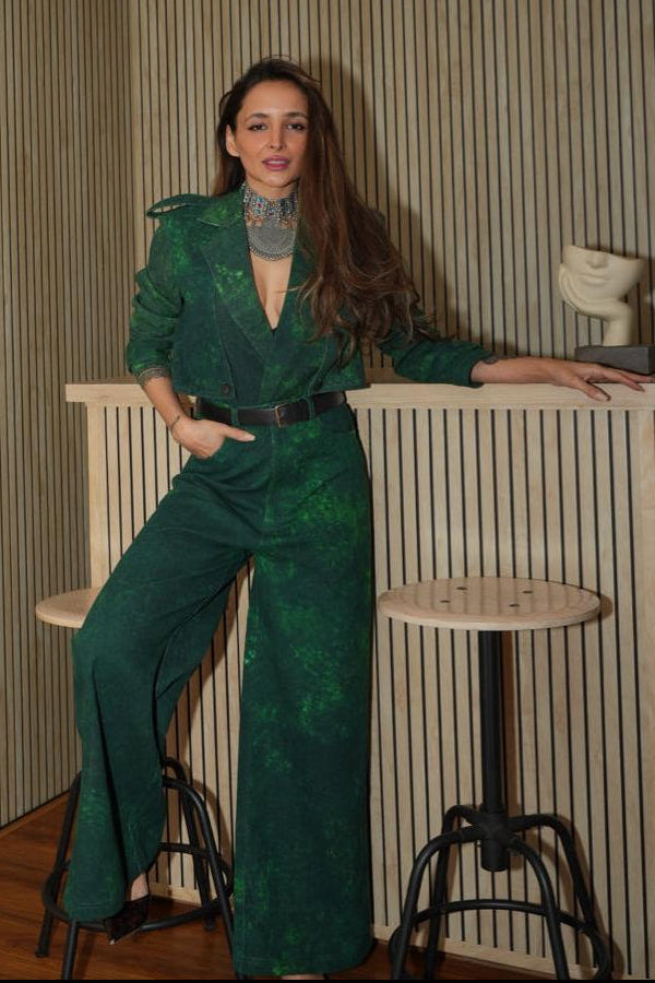 Jinita Sheth x Emerald Muse Jacket Co-ord Set