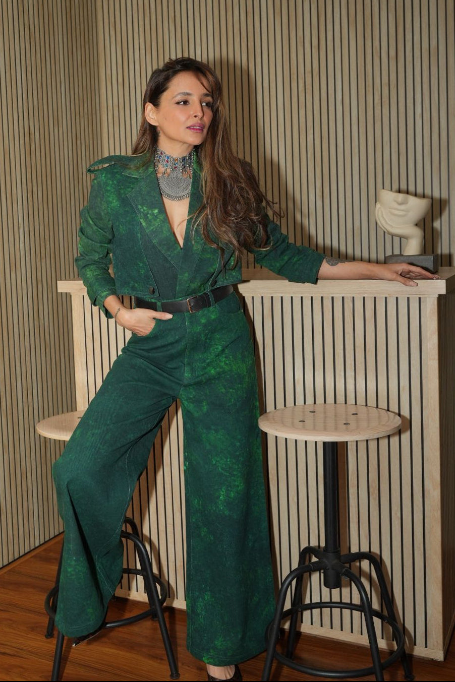 Jinita Sheth x Emerald Muse Jacket Co-ord Set