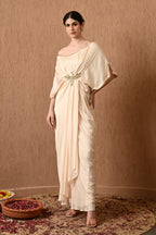 Ivory Kaftan Dress for Women