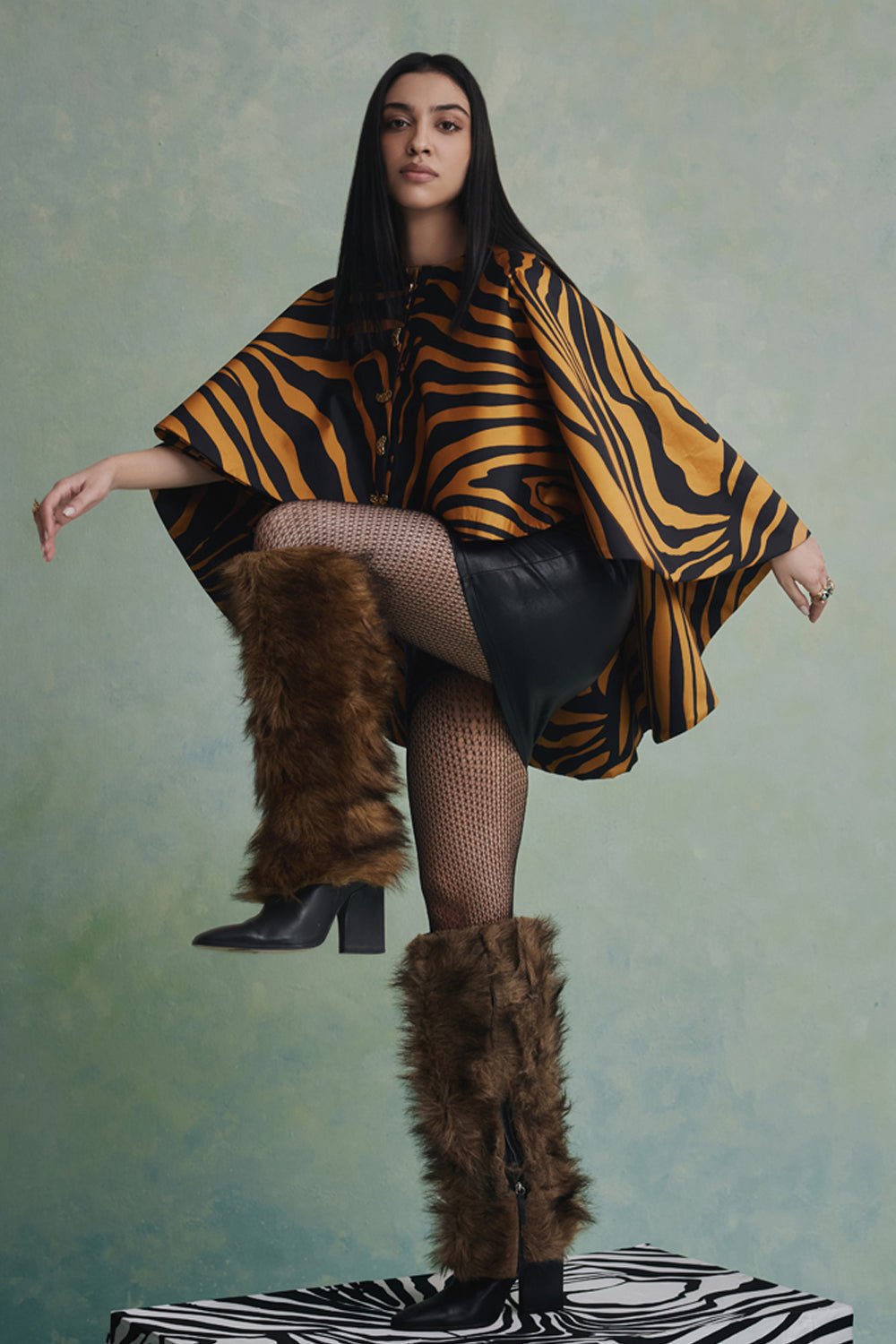 Baroque Beast High Low Jacket