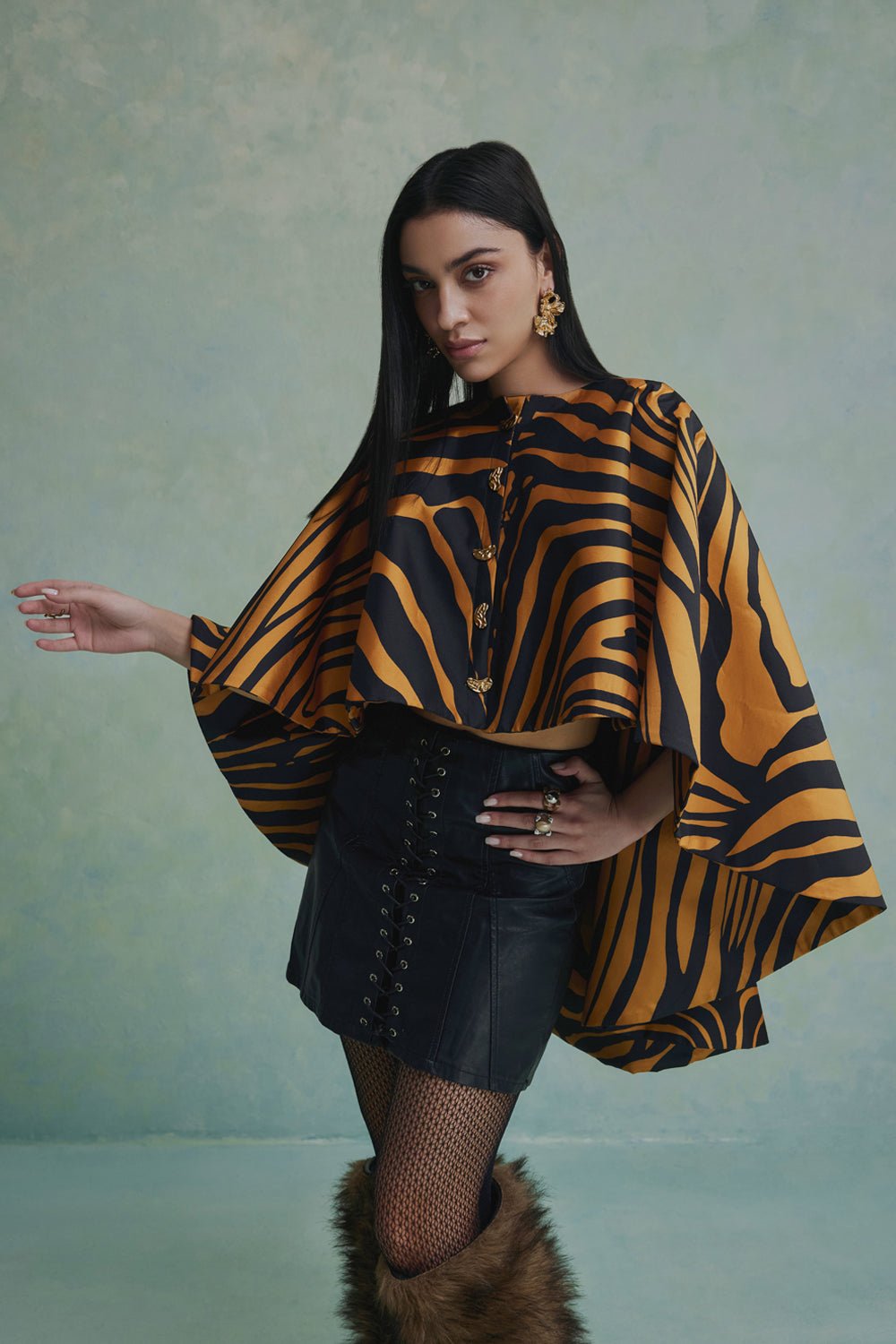 Baroque Beast High Low Jacket