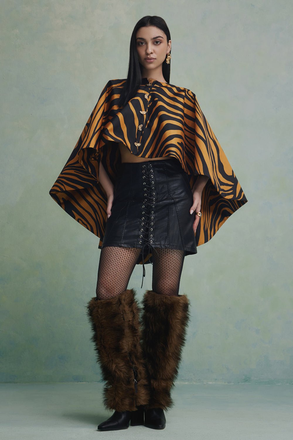 Baroque Beast High Low Jacket