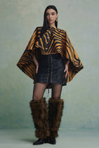 Baroque Beast High Low Jacket