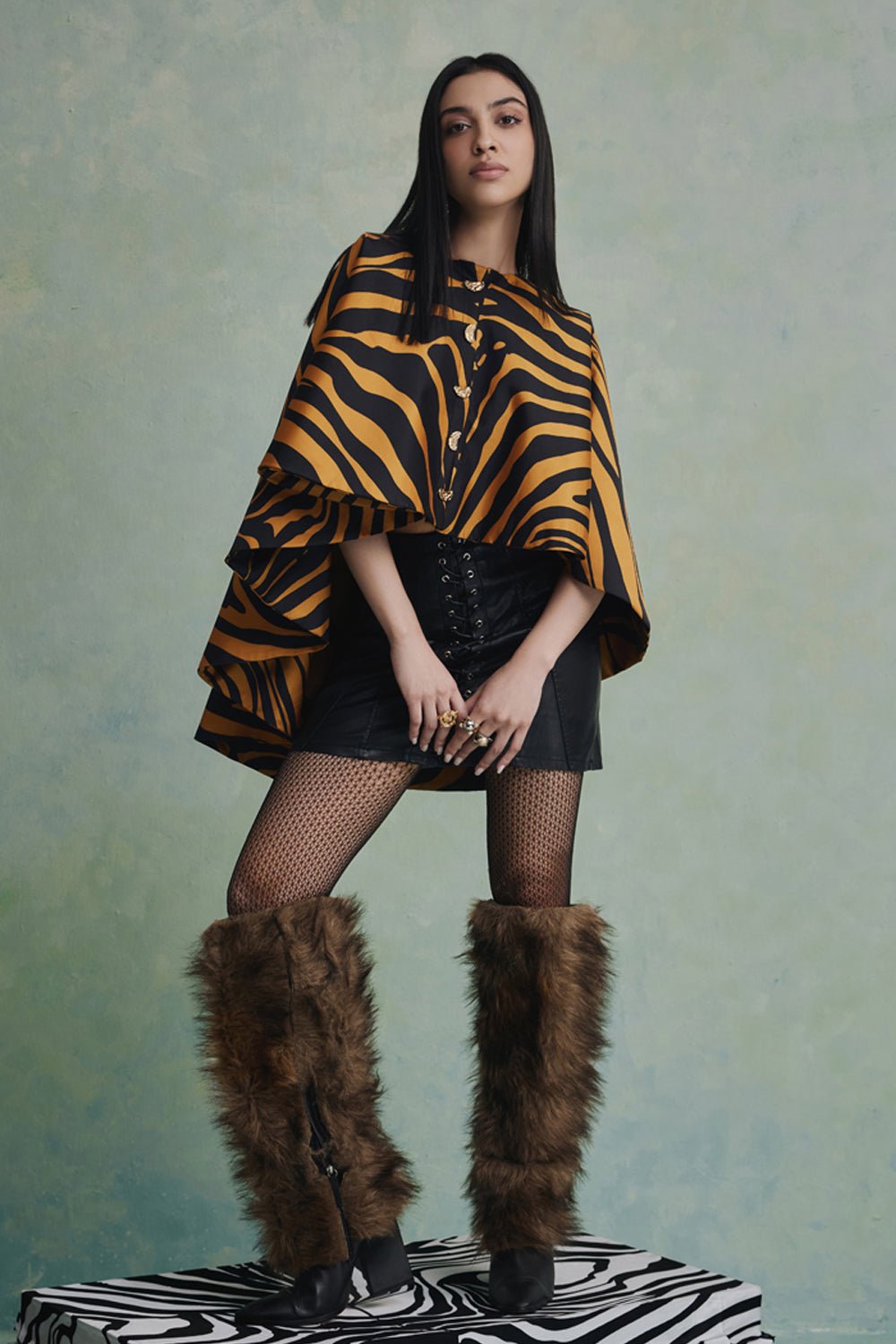 Baroque Beast High Low Jacket