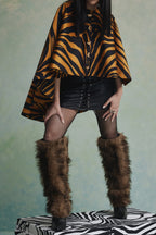 Baroque Beast High Low Jacket