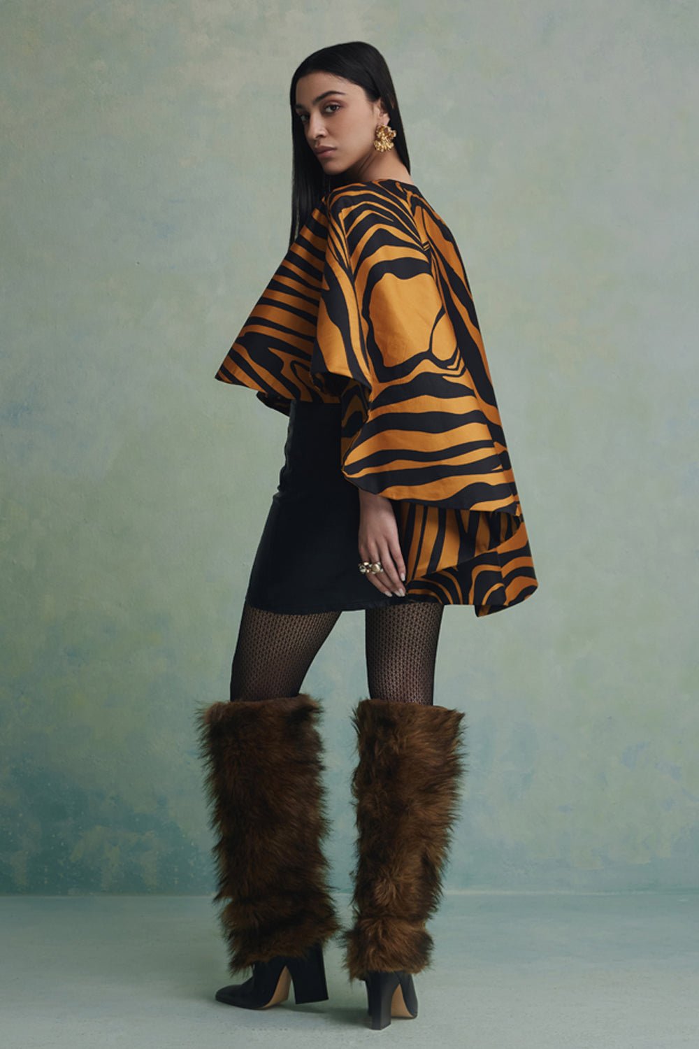 Baroque Beast High Low Jacket