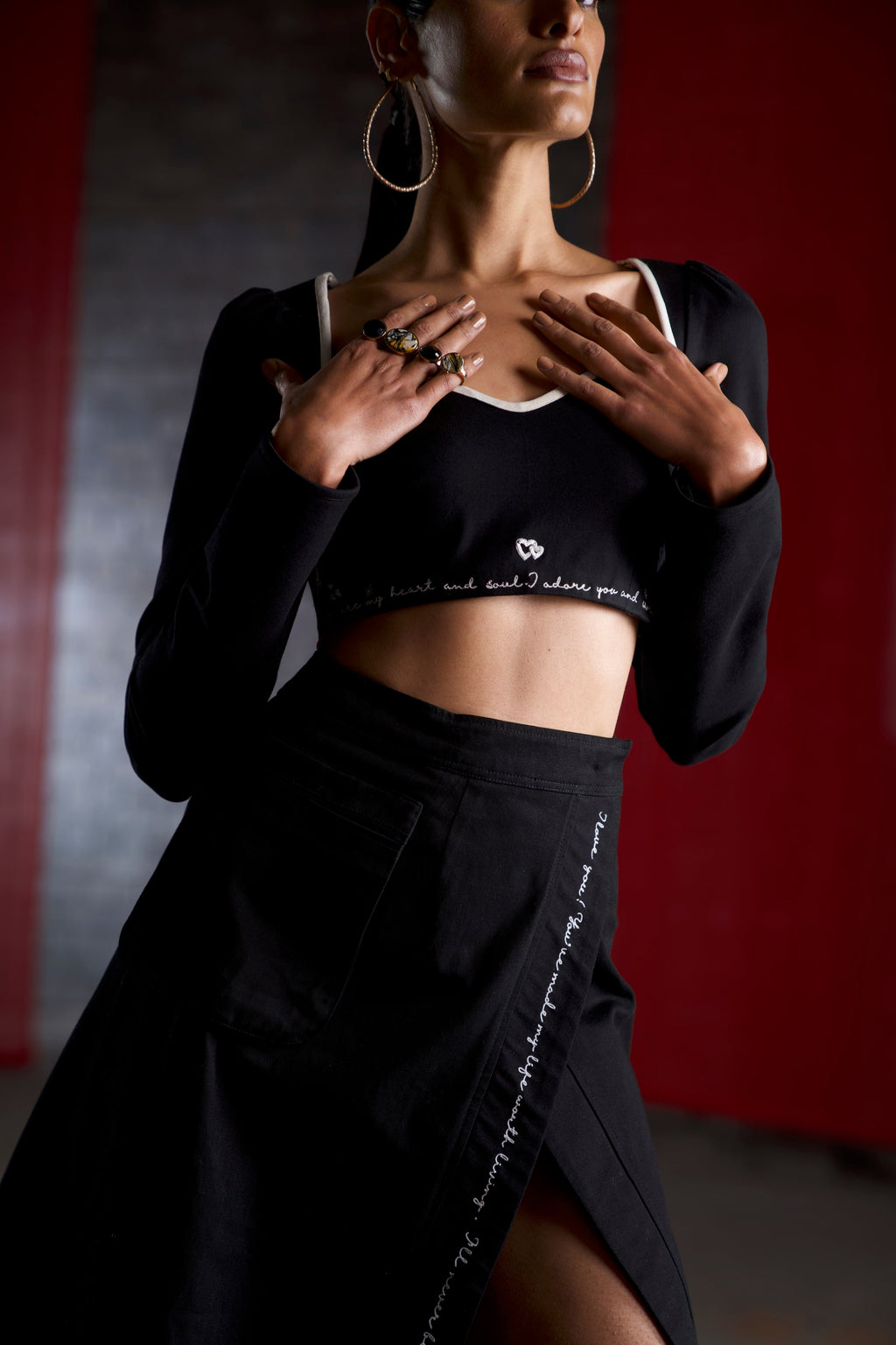 Khat Wrap Skirt