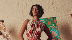 Desert Rhythm Flared Midi Dress