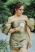 DRIP IN GOLD DRESS