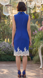 Azure Chantilly Dress