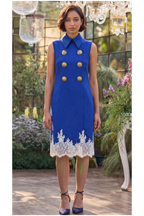 Azure Chantilly Dress