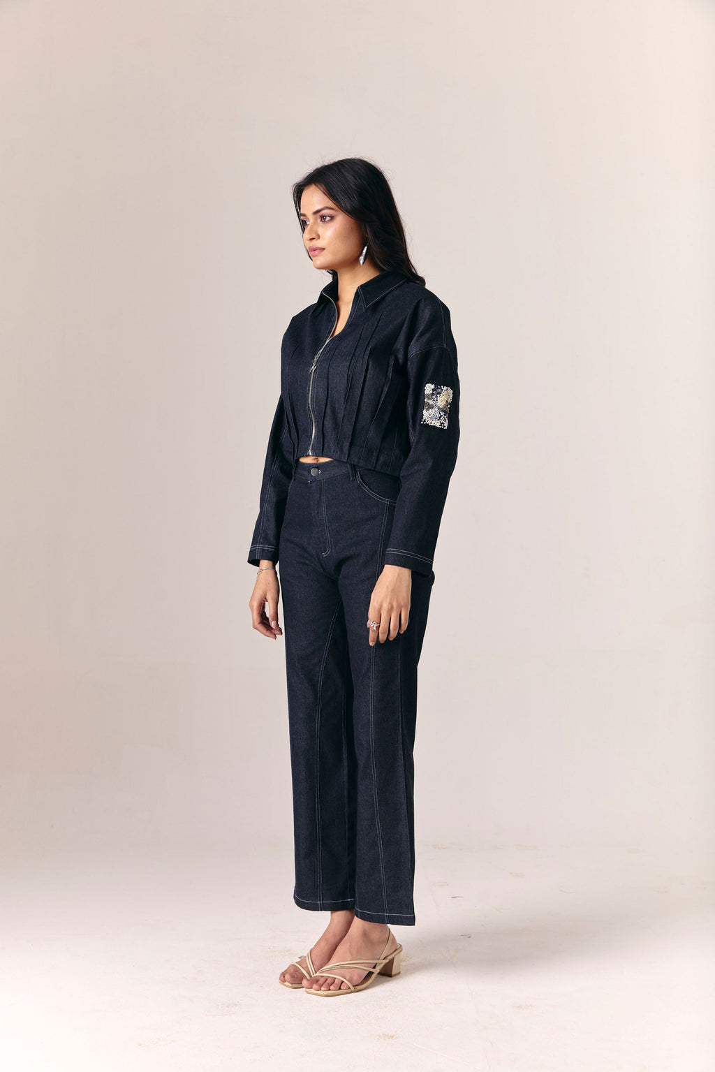 Midnight Tide Jacket Set