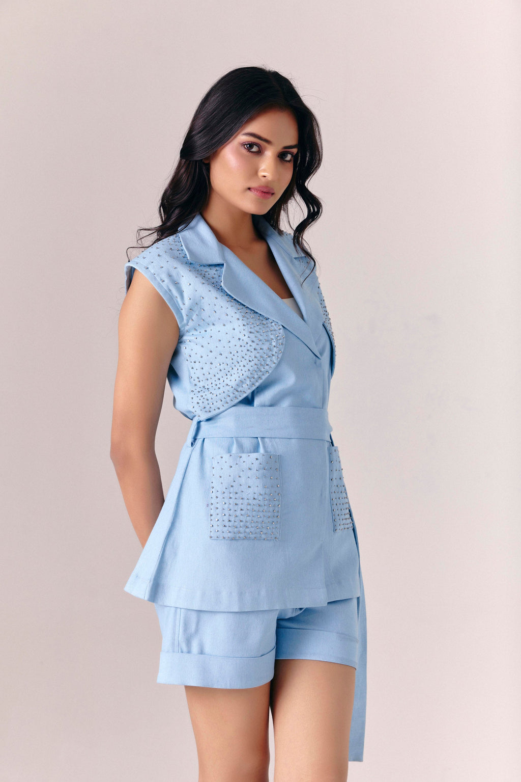 Halo Blazer Set