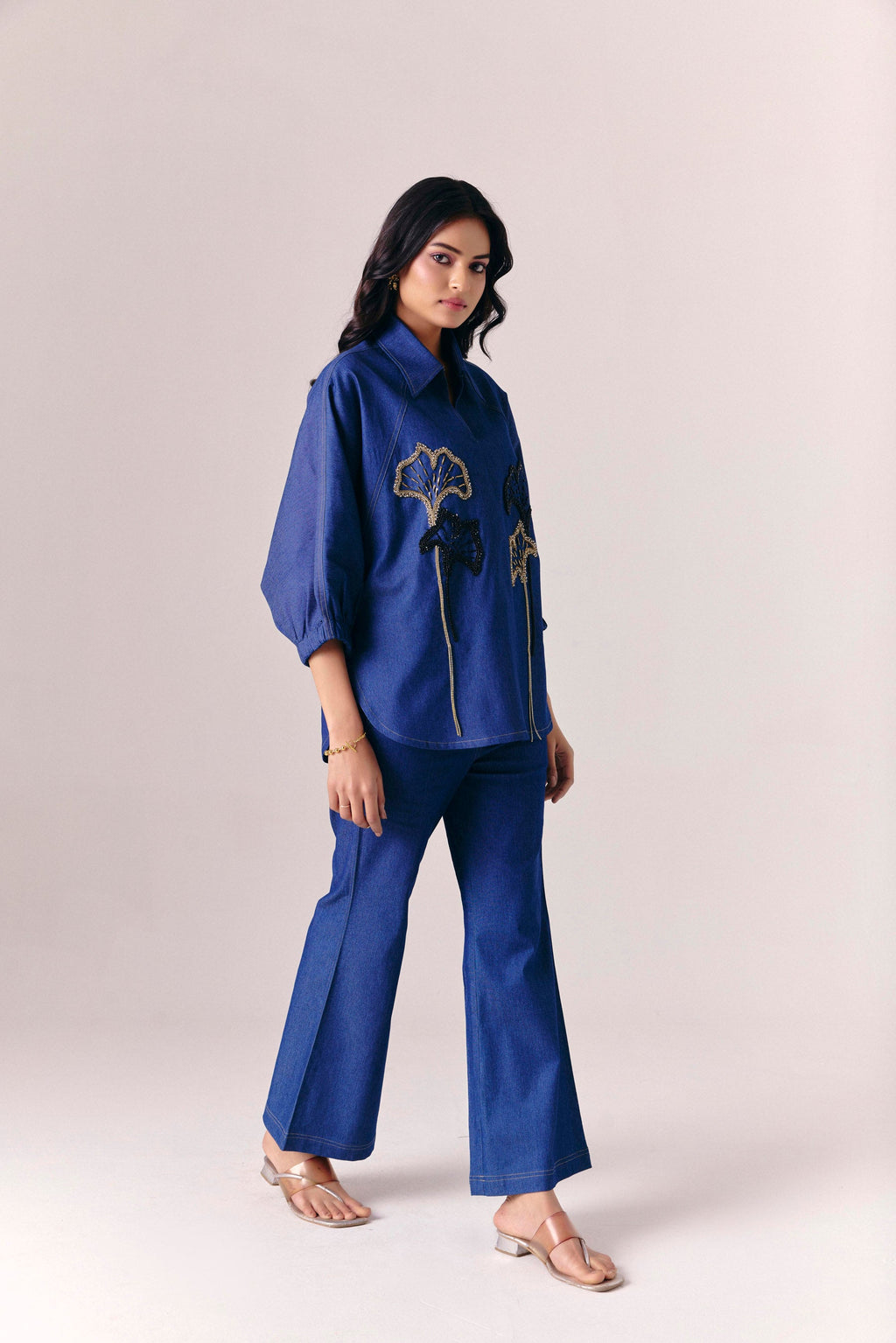 Indigo Petal Set