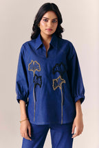 Indigo Petal Set