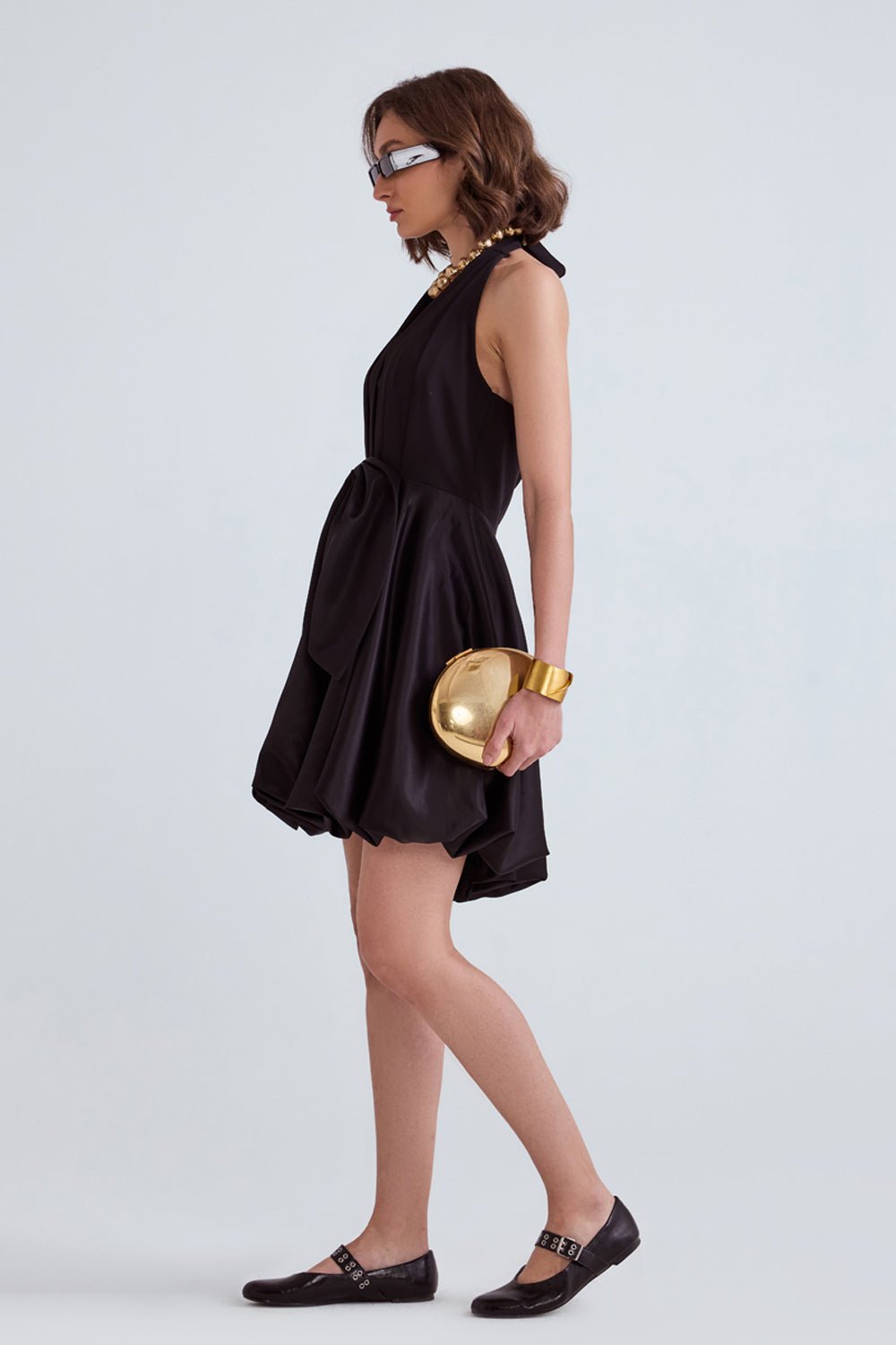 Napa Bow Mini Dress