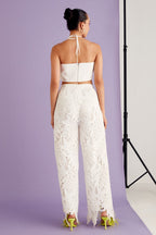 Nriti Shah In Our Leaflet Lace Top & Pants Set