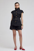 Seoul Black Denim Co-ord Set